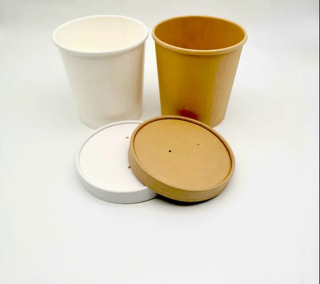 Vaso de Papel con Tapa